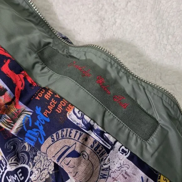 $258 ROBERT GRAHAM Mens 2XL Forest Green Puffer Vest RGF23R82 XXL - Picture 9 of 14